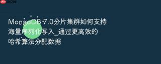 mongodb 7.0分片集群如何支持海量序列化写入_通过更高效的哈希算法分配数据