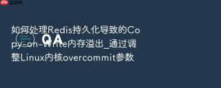 如何处理redis持久化导致的copy-on-write内存溢出_通过调整linux内核overcommit参数