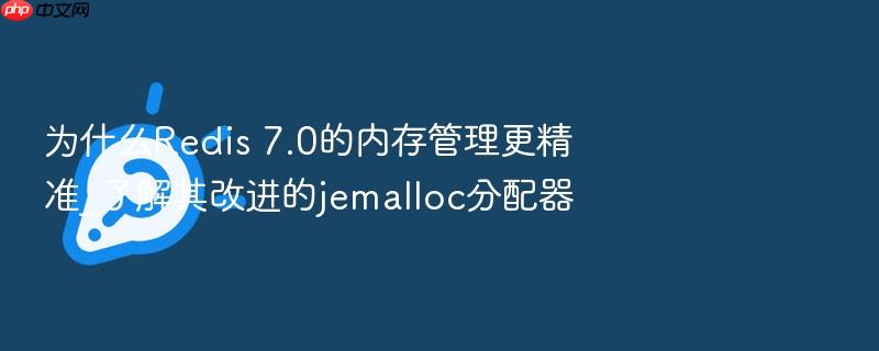 为什么redis 7.0的内存管理更精准_了解其改进的jemalloc分配器