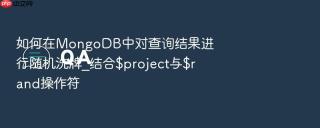 如何在mongodb中对查询结果进行随机洗牌_结合$project与$rand操作符