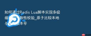 如何通过Redis Lua脚本实现多级缓存的一致性校验_原子比较本地与远程版本号