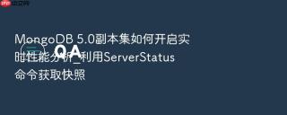 MongoDB 5.0副本集如何开启实时性能分析_利用ServerStatus命令获取快照
