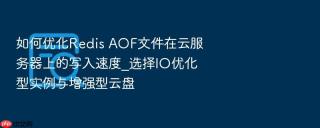 如何优化Redis AOF文件在云服务器上的写入速度_选择IO优化型实例与增强型云盘