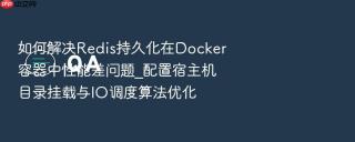 如何解决Redis持久化在Docker容器中性能差问题_配置宿主机目录挂载与IO调度算法优化