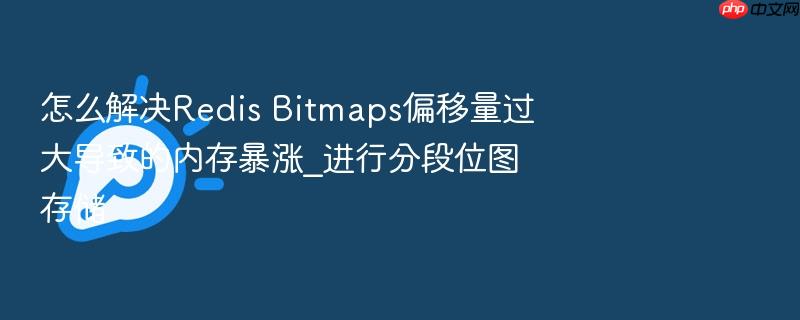 怎么解决redis bitmaps偏移量过大导致的内存暴涨_进行分段位图存储