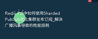 redis 7.0中如何使用sharded pubsub优化集群发布订阅_解决广播风暴导致的性能损耗