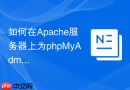 如何在Apache服务器上为phpMyAdmin配置基于IP地址的访问控制？