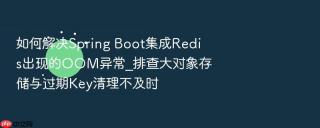 如何解决spring boot集成redis出现的oom异常_排查大对象存储与过期key清理不及时