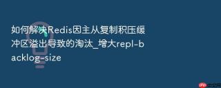 如何解决redis因主从复制积压缓冲区溢出导致的淘汰_增大repl-backlog-size