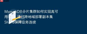 MongoDB分片集群如何实现高可用容灾_通过跨地域部署副本集Shard保障业务连续