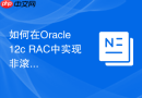 如何在Oracle 12c RAC中实现非滚动方式的补丁集升级？