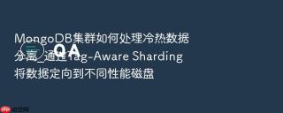mongodb集群如何处理冷热数据分离_通过tag-aware sharding将数据定向到不同性能磁盘