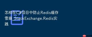 怎样在C#项目中防止Redis缓存雪崩_StackExchange.Redis实践