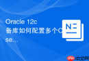 Oracle 12c备库如何配置多个Observer实现高可用的自动切换？