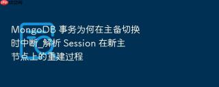 mongodb 事务为何在主备切换时中断_解析 session 在新主节点上的重建过程