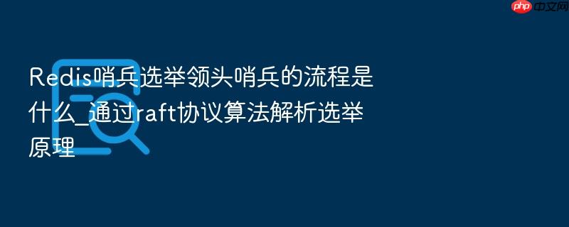 redis哨兵选举领头哨兵的流程是什么_通过raft协议算法解析选举原理