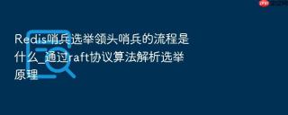 redis哨兵选举领头哨兵的流程是什么_通过raft协议算法解析选举原理