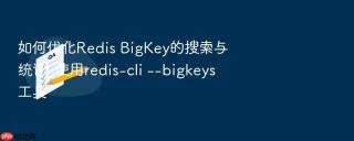 如何优化Redis BigKey的搜索与统计_使用redis-cli --bigkeys工具