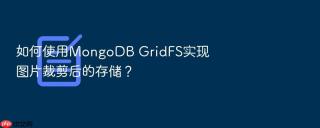 如何使用mongodb gridfs实现图片裁剪后的存储?