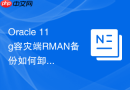 Oracle 11g容灾端RMAN备份如何卸载主库压力_在备库配置全量备份策略