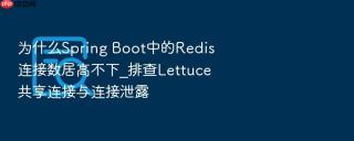 为什么Spring Boot中的Redis连接数居高不下_排查Lettuce共享连接与连接泄露