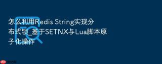 怎么利用redis string实现分布式锁_基于setnx与lua脚本原子化操作