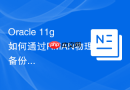 Oracle 11g如何通过RMAN物理备份实现向19c的逻辑迁移