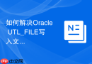 如何解决Oracle UTL_FILE写入文件时的权限拒绝错误？