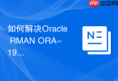 如何解决Oracle RMAN ORA-19511介质层出现的内部错误？