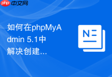 如何在phpMyAdmin 5.1中解决创建用户时字符集冲突的问题？