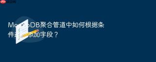 mongodb聚合管道中如何根据条件动态添加字段?