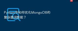 python中如何优化mongodb的复杂查询性能？