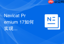 Navicat Premium 17如何实现本地数据库到阿里云RDS的数据传输？