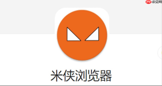 米侠浏览器如何调整网站权限设置