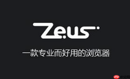 宙斯浏览器如何删除地址栏搜索记录