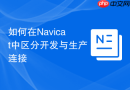 如何在Navicat中区分开发与生产连接