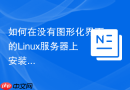 如何在没有图形化界面的Linux服务器上安装Oracle 11g？