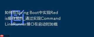 如何在Spring Boot中实现Redis缓存预热_通过实现CommandLineRunner接口在启动时加载