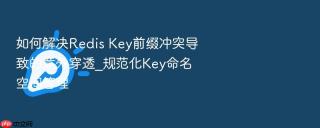 如何解决Redis Key前缀冲突导致的意外穿透_规范化Key命名空间管理