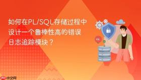 如何在pl/sql存储过程中设计一个鲁棒性高的错误日志追踪模块？