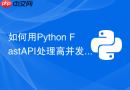 如何用Python FastAPI处理高并发请求