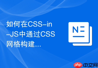 如何在css-in-js中通过css网格构建复杂响应式仪表盘?