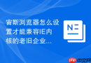 宙斯浏览器怎么设置才能兼容ie内核的老旧企业oa系统?