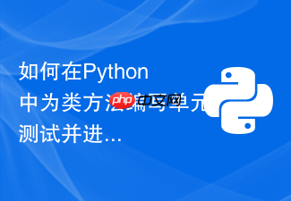 如何在python中为类方法编写单元测试并进行mock模拟