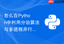 怎么在python中利用分治算法与多进程并行加速大规模排序?