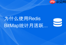 为什么使用redis bitmap统计月活跃用户dau性能远超传统数据库