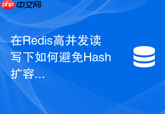 在redis高并发读写下如何避免hash扩容导致的瞬时阻塞