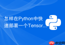 怎样在python中快速部署一个tensorflow 2.x的推理服务?