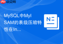 MySQL中MyISAM的表级压缩特性在InnoDB中是否有对应替代方案？
