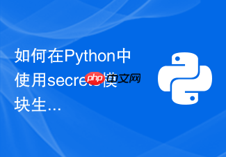 如何在python中使用secrets模块生成加密级安全随机数？
